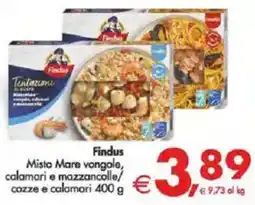 Deco Supermercati Findus Misto Mare vongole, calamari e mazzancolle/ cozze e calamari offerta