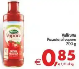 Deco Supermercati Valfrutta Passata al vapore offerta