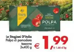 Deco Supermercati Le Stagioni D'italia Polpa di pomodoro toscano offerta