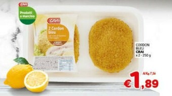 Crai Cordon bleu offerta
