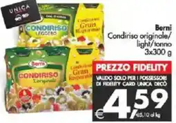 Deco Supermercati Berni Condiriso originale/ light/tonno offerta