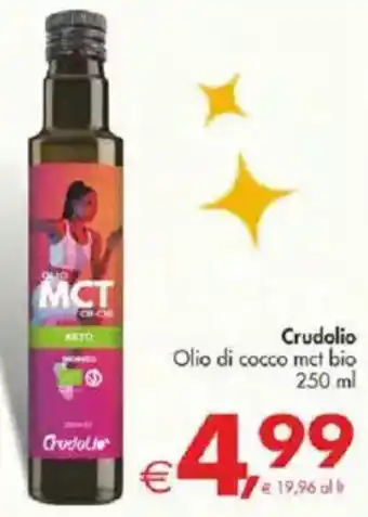 Deco Supermercati Crudolio Olio di cocco mct bio offerta