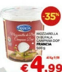 Crai Mozzarella di bufala offerta