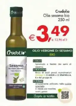 Deco Supermercati Crudolio Olio sesamo bio offerta