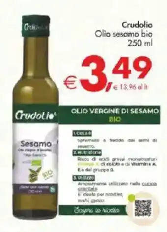 Deco Supermercati Crudolio Olio sesamo bio offerta