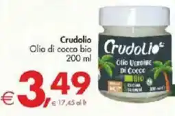 Deco Supermercati Crudolio Olio di cocco bio Crudolio offerta