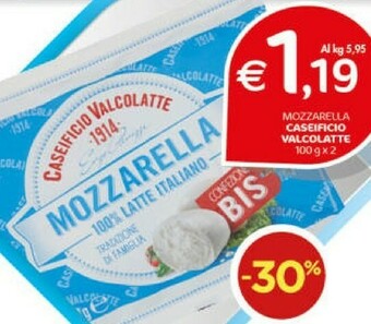 Crai Mozzarella offerta