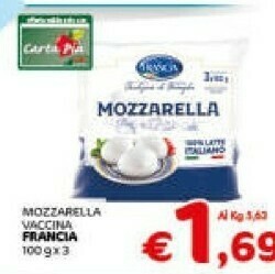 Crai Mozzarella offerta