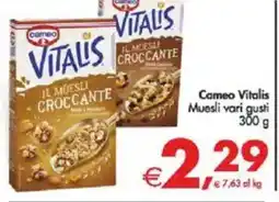 Deco Supermercati Cameo Vitalis Muesli vari gusti offerta