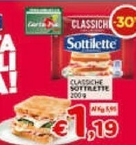 Crai Sottilette offerta