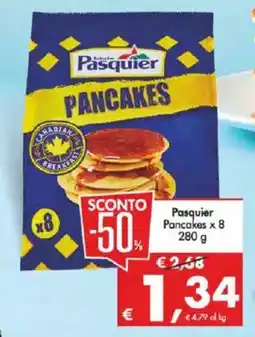 Deco Supermercati Pasquier Pancakes x 8 offerta