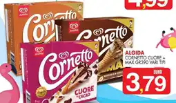 Mazzeo Giocattoli ALGIDA Cornetto cuore + max vari tipi offerta