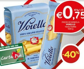 Crai Pasta di semola offerta