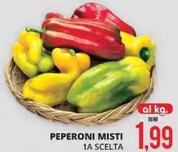 Mazzeo Giocattoli Peperoni misti 1a scelta al kg. offerta