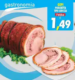 Mazzeo Giocattoli Gepi porchetta tipo ariccia l'etto offerta