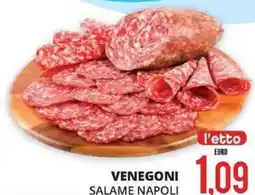 Mazzeo Giocattoli Venegoni salame napoli l'etto offerta