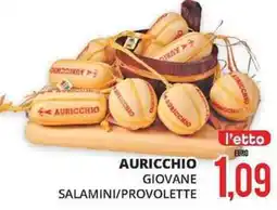 Mazzeo Giocattoli Auricchio giovane salamini/provolette l'etto offerta