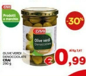 Crai Olive offerta