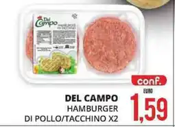 Mazzeo Giocattoli Del campo hamburger di pollo/tacchino x2 offerta