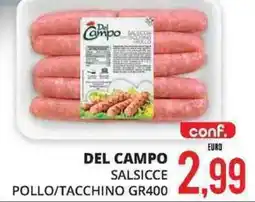 Mazzeo Giocattoli DEL CAMPO salsicce Pollo/tacchino offerta