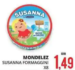 Mazzeo Giocattoli Mondelez susanna formaggini x 8 offerta