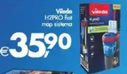 Deco Supermercati Vileda H2PRO flat map sistema offerta