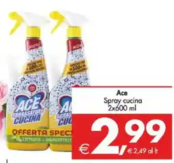 Deco Supermercati Ace Spray cucina offerta