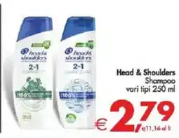 Deco Supermercati Head & Shoulders Shampoo vari tipi offerta