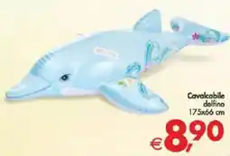 Deco Supermercati Cavalcabile delfino 175x66 cm offerta