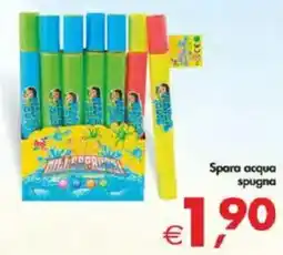 Deco Supermercati Spara acqua spugna offerta