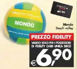 Deco Supermercati Mondo Beach volley offerta
