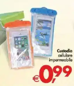 Deco Supermercati Custodia cellulare impermeabile offerta