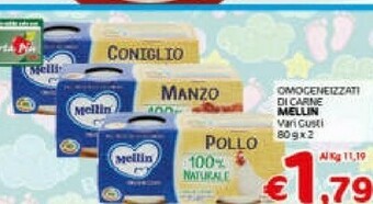 Crai Omogeneizzati offerta