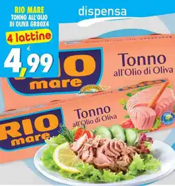 Mazzeo Giocattoli RIO MARE Tonno all'olio di Oliva offerta