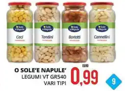 Mazzeo Giocattoli O SOLE'E NAPULE' Legumi vt vari tipi offerta