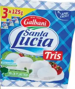 Despar Mozzarella Santa Lucia Galbani offerta