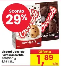 Despar Biscotti Gocciole Pavesi assortito offerta