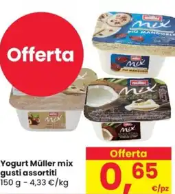 Despar Yogurt Müller mix gusti assortiti offerta