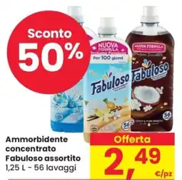 Despar Ammorbidente concentrato Fabuloso assortito offerta