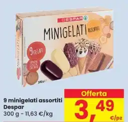 Despar 9 minigelati assortiti DESPAR offerta