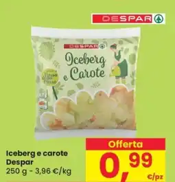 Despar Iceberg e carote Despar offerta