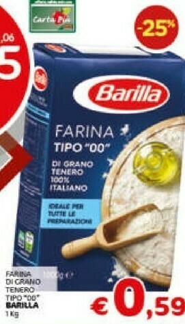 Crai Farina 00 offerta