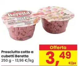 Despar Prosciutto cotto a cubetti Beretta offerta