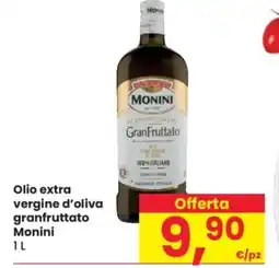 Despar Olio extra vergine d'oliva granfruttato Monini offerta