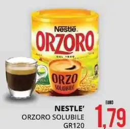 Mazzeo Giocattoli NESTLE' ORZORO solubile offerta