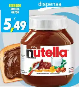 Mazzeo Giocattoli Ferrero nutella offerta