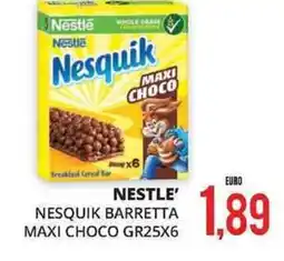Mazzeo Giocattoli Nestle' nesquik barretta maxi choco offerta