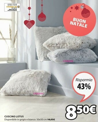 Cuscino lotus