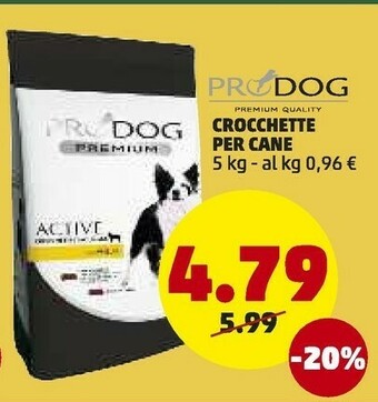 Prodog crocchette per cane
