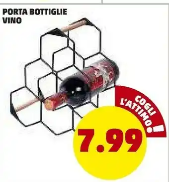 PENNY Porta bottiglie vino offerta